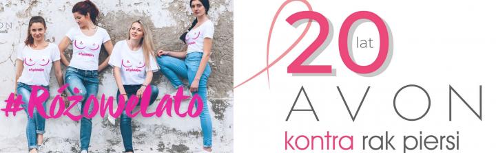 #RóżoweLato – Avon świętuje 20-lecie kampanii walki z rakiem piersi